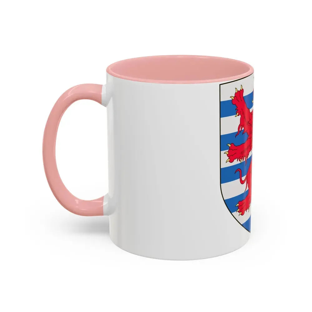 Arms of the Count of Luxembourg - Accent Coffee Mug - Go Mug Yourself