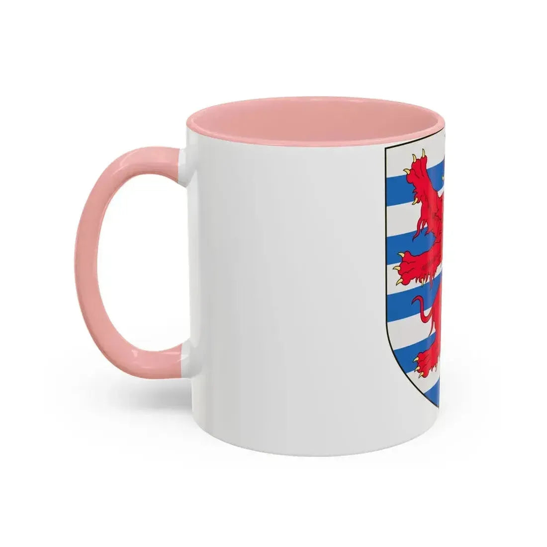 Arms of the Count of Luxembourg - Accent Coffee Mug - Go Mug Yourself