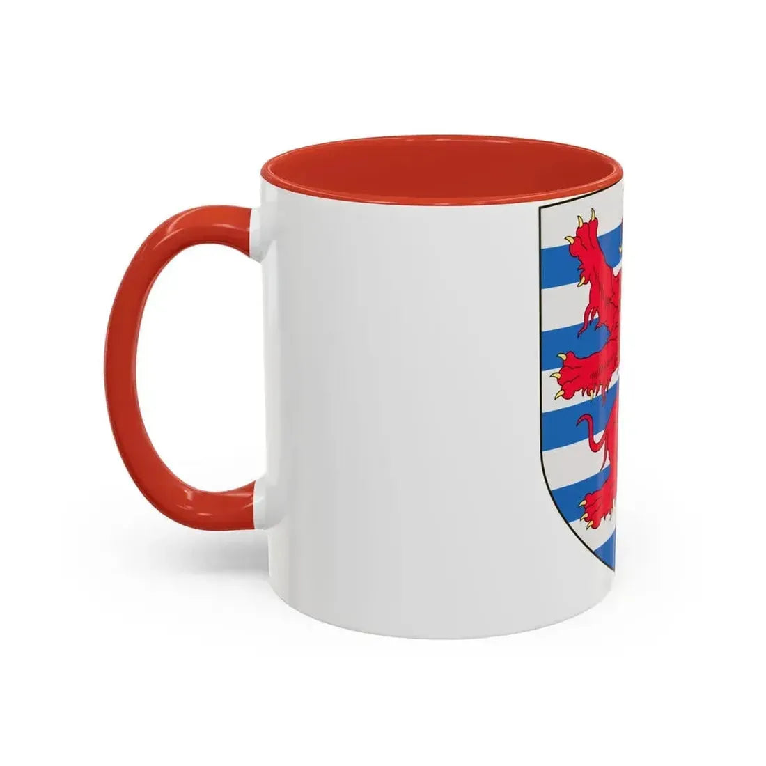 Arms of the Count of Luxembourg - Accent Coffee Mug - Go Mug Yourself