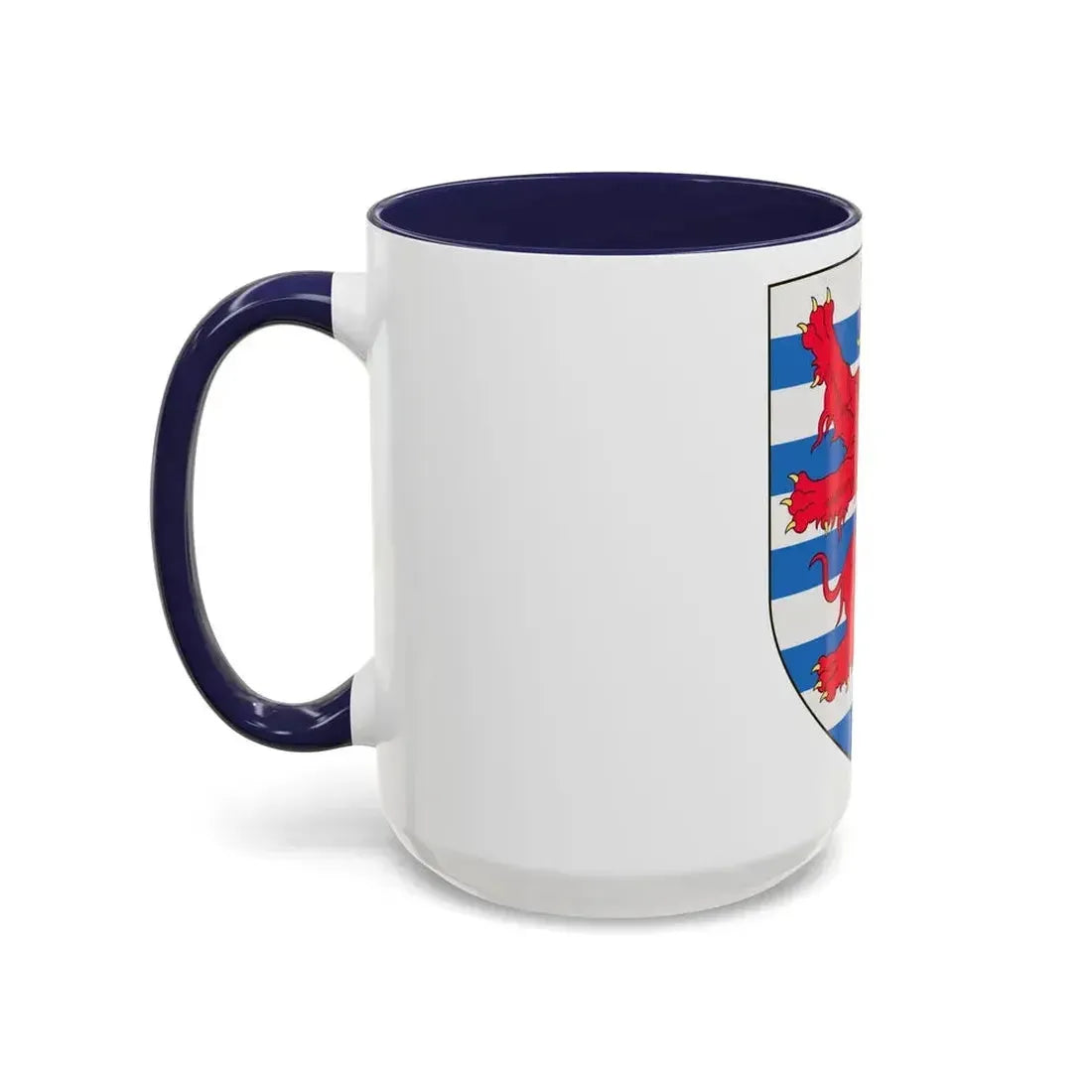 Arms of the Count of Luxembourg - Accent Coffee Mug - Go Mug Yourself