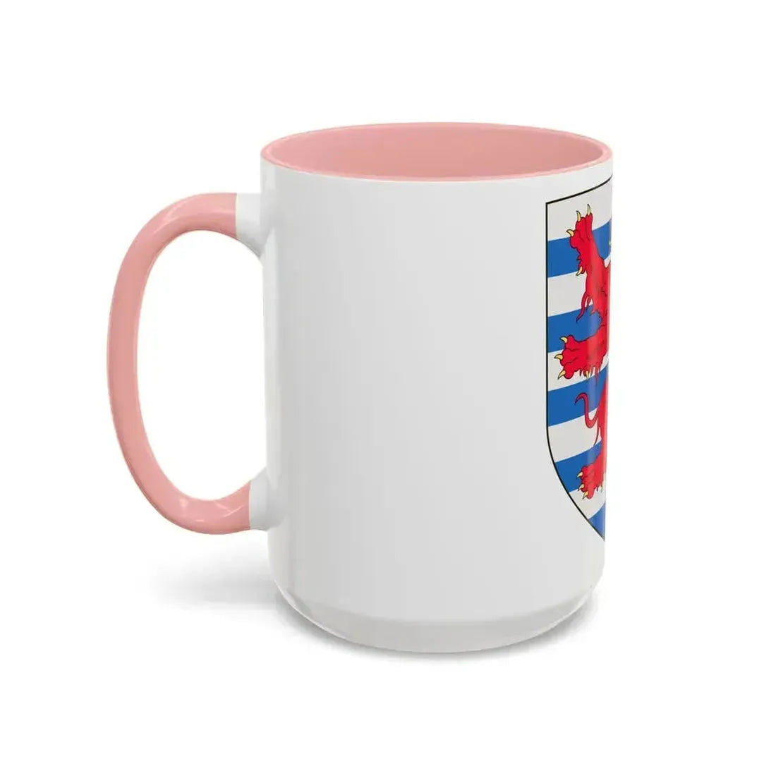 Arms of the Count of Luxembourg - Accent Coffee Mug - Go Mug Yourself