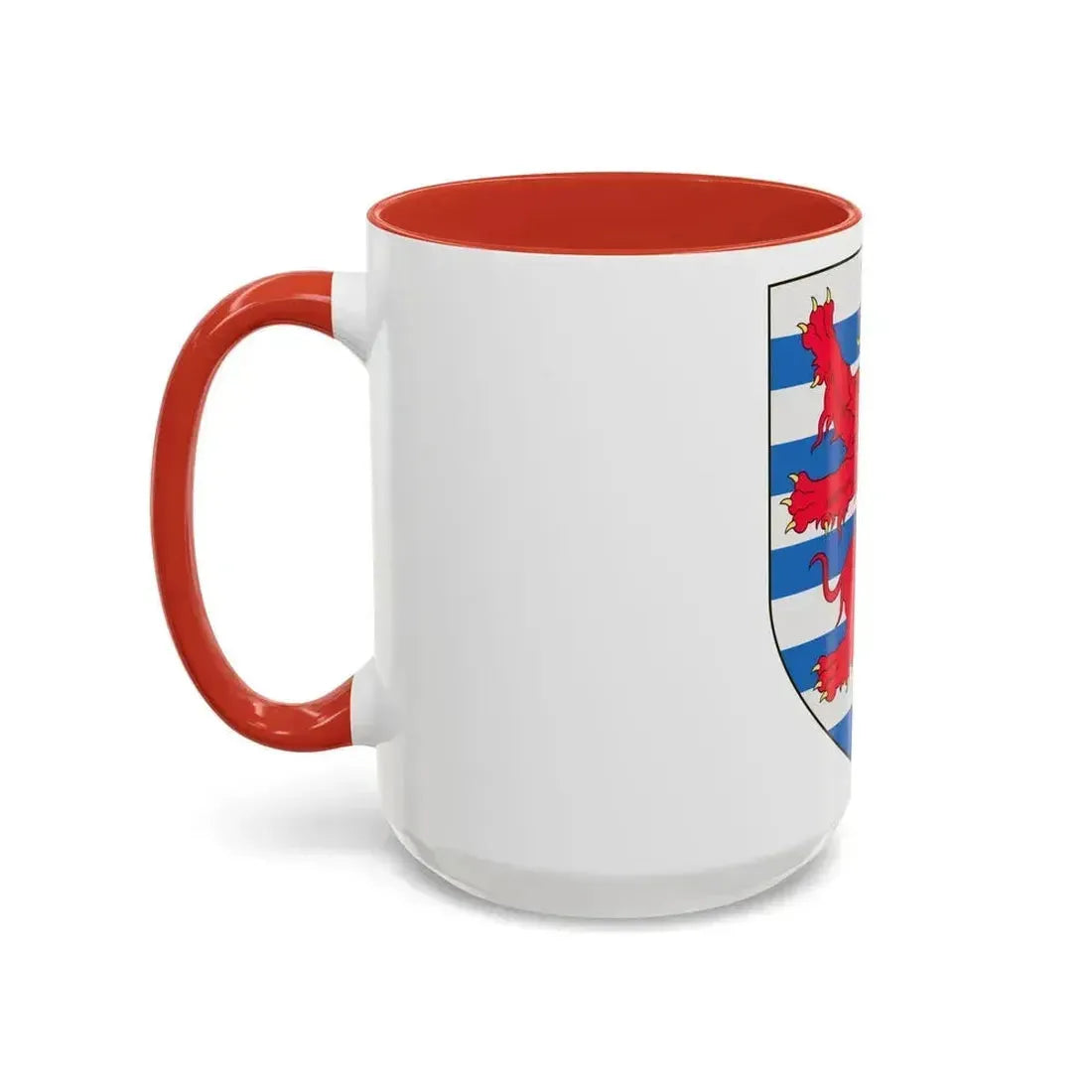 Arms of the Count of Luxembourg - Accent Coffee Mug - Go Mug Yourself
