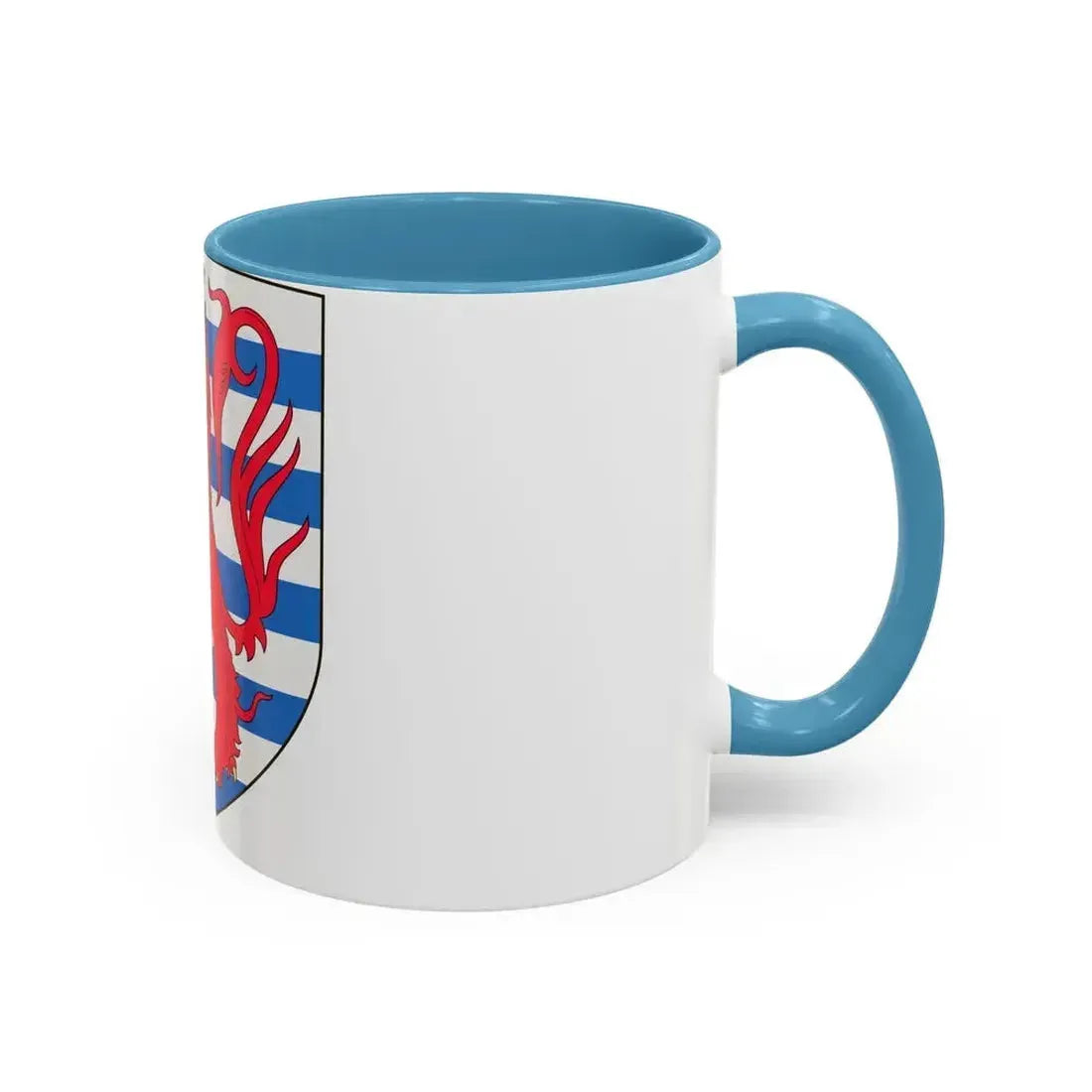 Arms of the Count of Luxembourg - Accent Coffee Mug - Go Mug Yourself