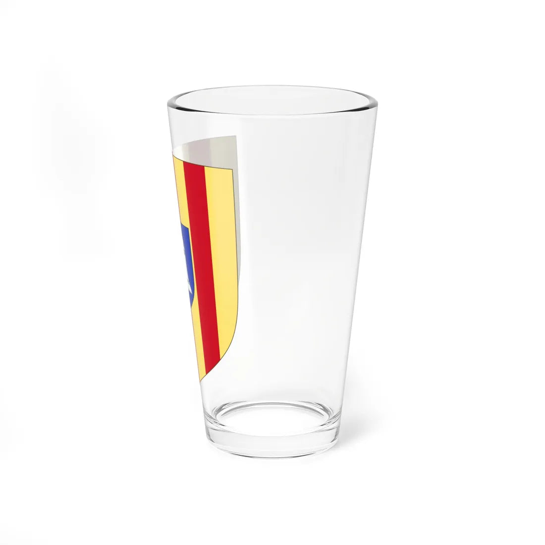 Arms of the French Department of Ariège (Spain) (Coat of Arms) Pint Glass 16oz - Go Mug Yourself