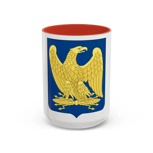 Arms of the French Empire - Accent Coffee Mug 15oz Red - Go Mug Yourself