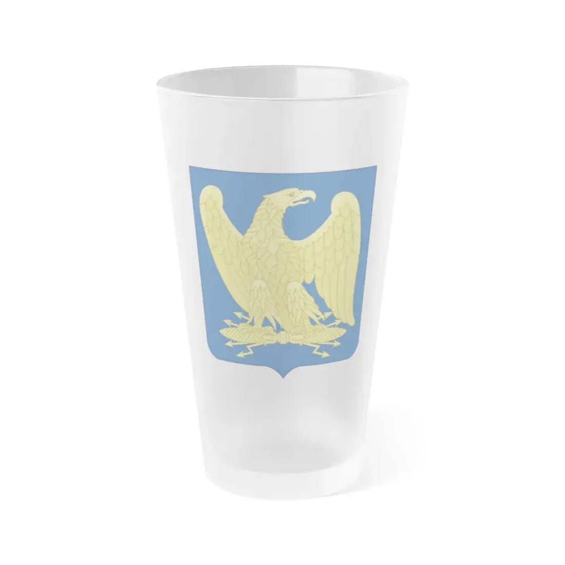 Arms of the French Empire - Frosted Pint Glass 16oz - Go Mug Yourself