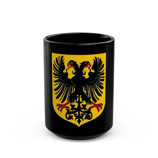 Arms of the German Confederation - Black Coffee Mug 15oz - Go Mug Yourself