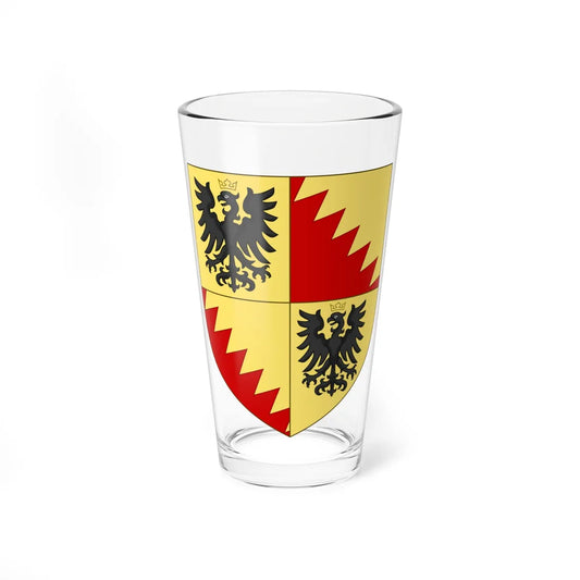 Arms of the house of Bentivoglio 1469 (Italy) (Coat of Arms) Pint Glass 16oz 16oz - Go Mug Yourself