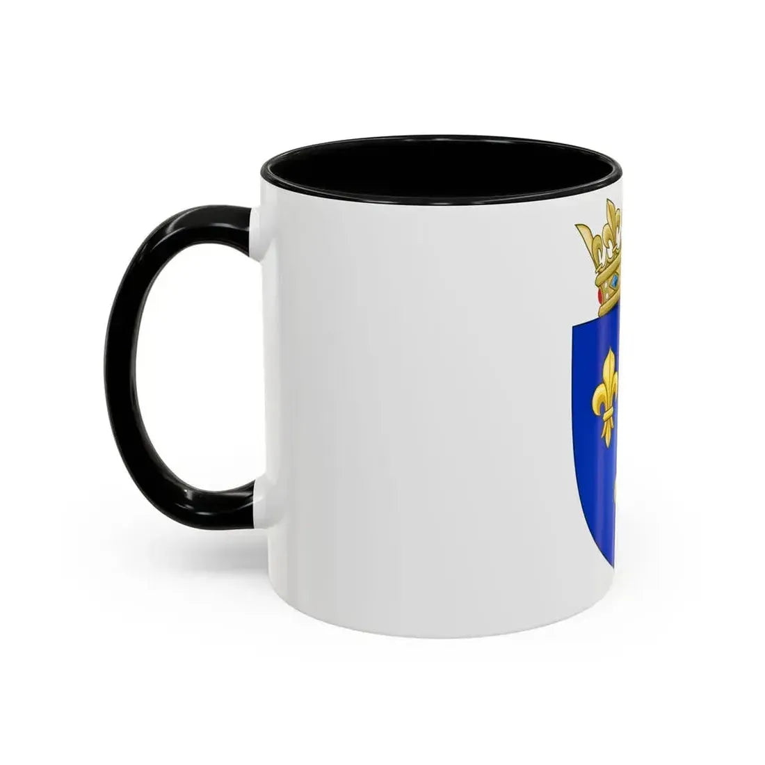 Arms of the Kingdom of France (Moderne) - Accent Coffee Mug - Go Mug Yourself