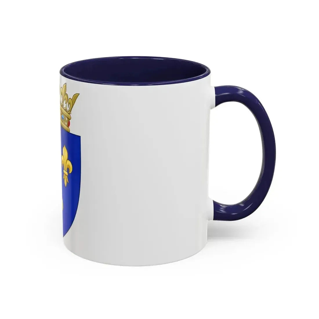 Arms of the Kingdom of France (Moderne) - Accent Coffee Mug - Go Mug Yourself