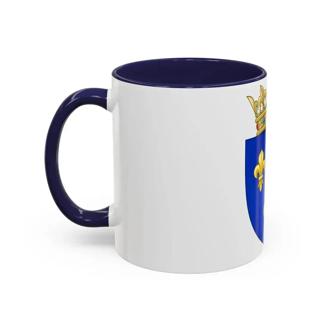 Arms of the Kingdom of France (Moderne) - Accent Coffee Mug - Go Mug Yourself