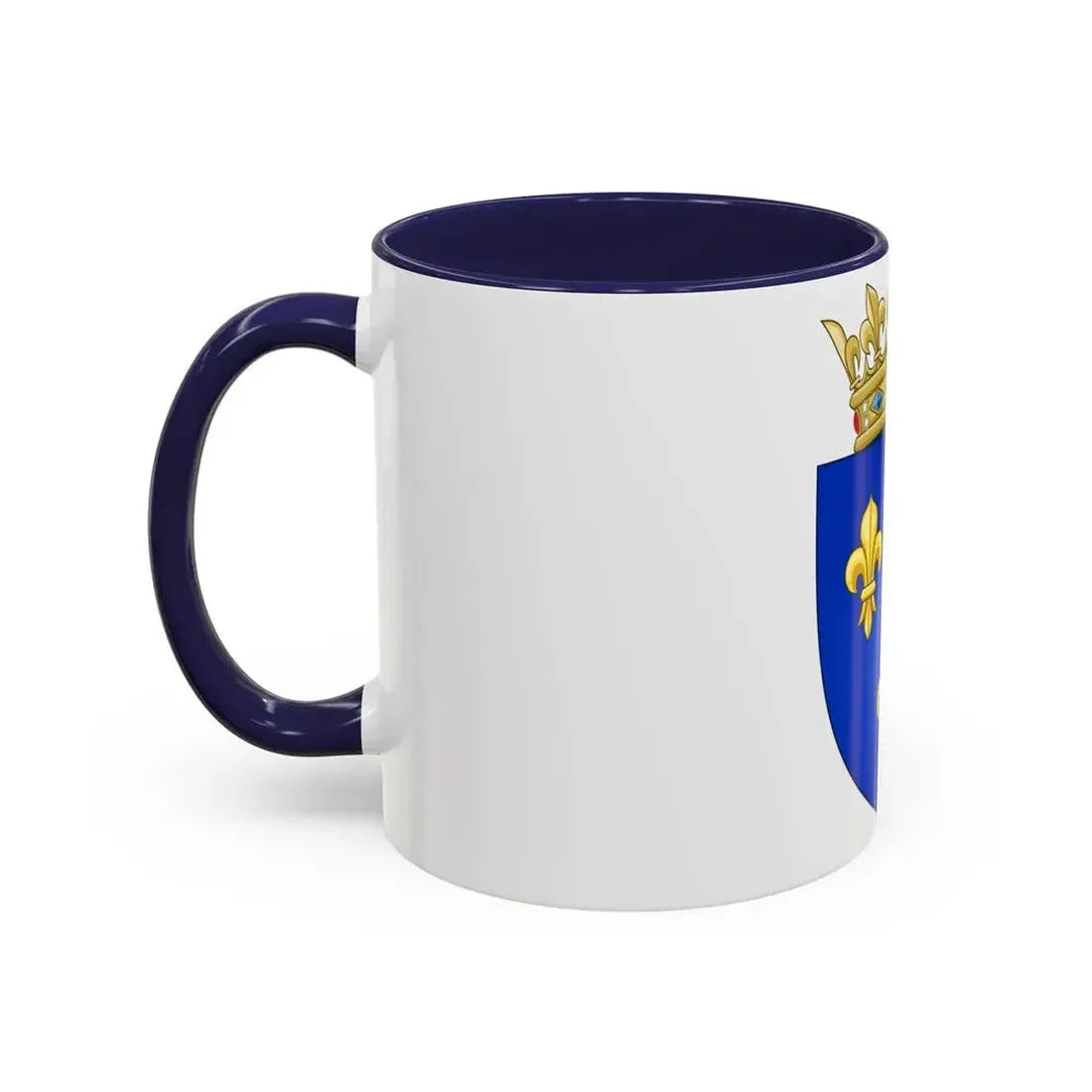 Arms of the Kingdom of France (Moderne) - Accent Coffee Mug - Go Mug Yourself