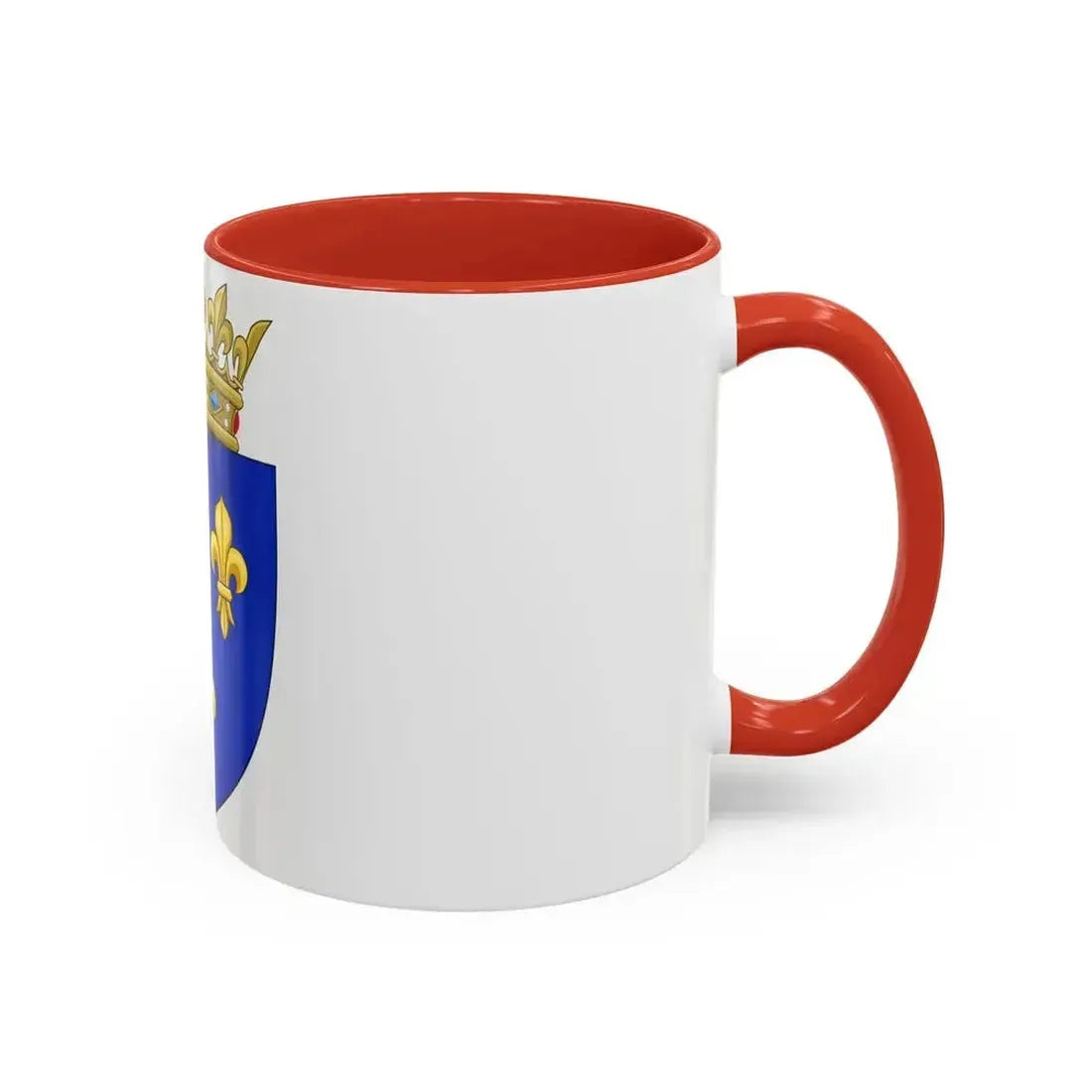 Arms of the Kingdom of France (Moderne) - Accent Coffee Mug - Go Mug Yourself