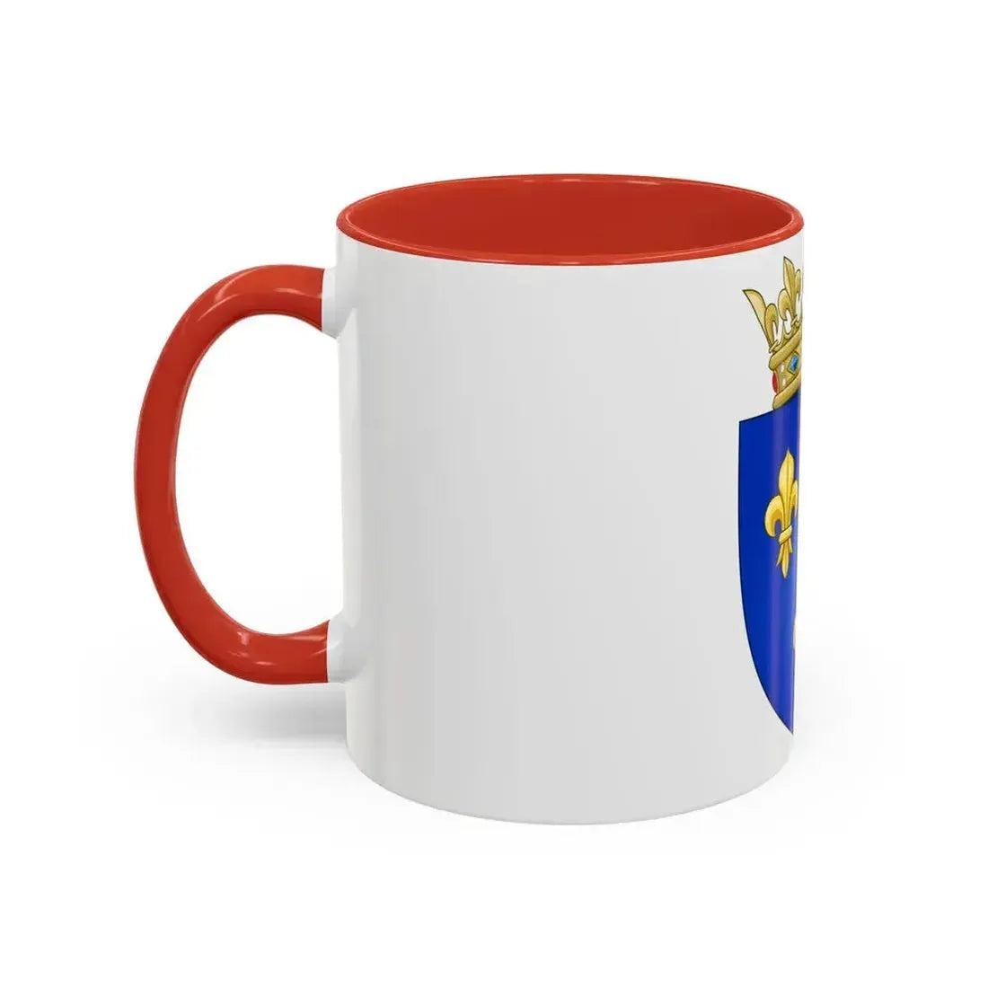 Arms of the Kingdom of France (Moderne) - Accent Coffee Mug - Go Mug Yourself