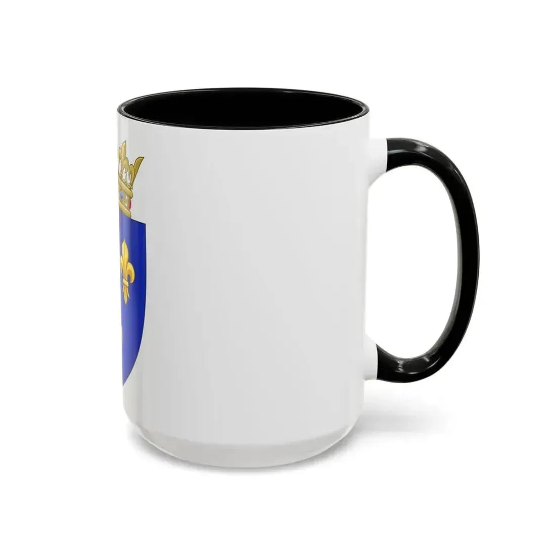 Arms of the Kingdom of France (Moderne) - Accent Coffee Mug - Go Mug Yourself