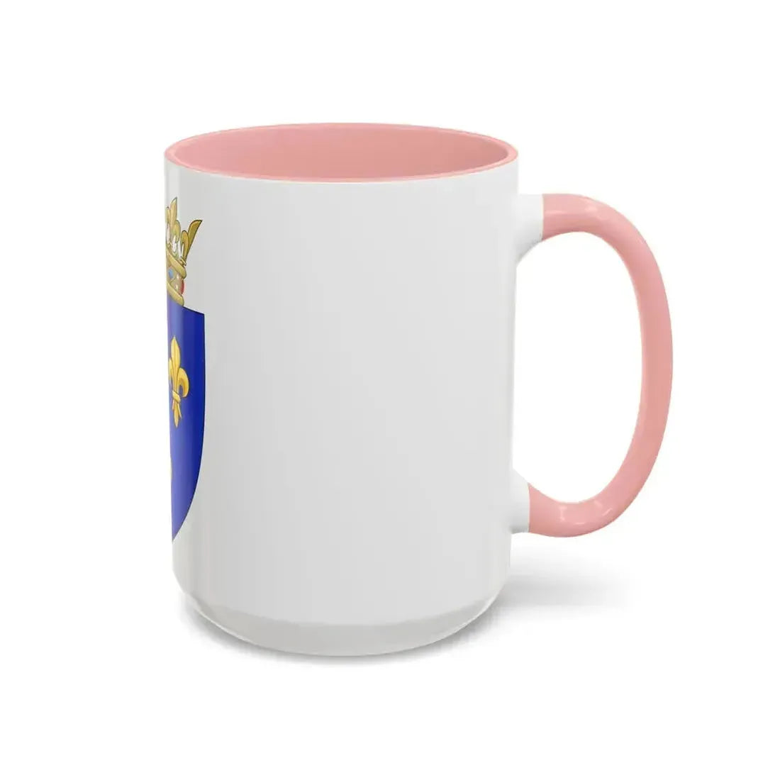 Arms of the Kingdom of France (Moderne) - Accent Coffee Mug - Go Mug Yourself