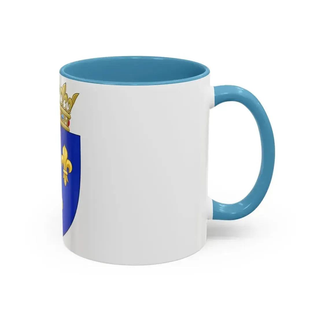 Arms of the Kingdom of France (Moderne) - Accent Coffee Mug - Go Mug Yourself