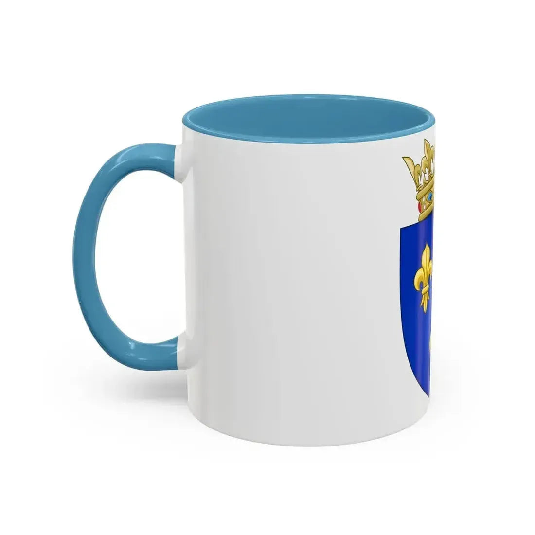 Arms of the Kingdom of France (Moderne) - Accent Coffee Mug - Go Mug Yourself