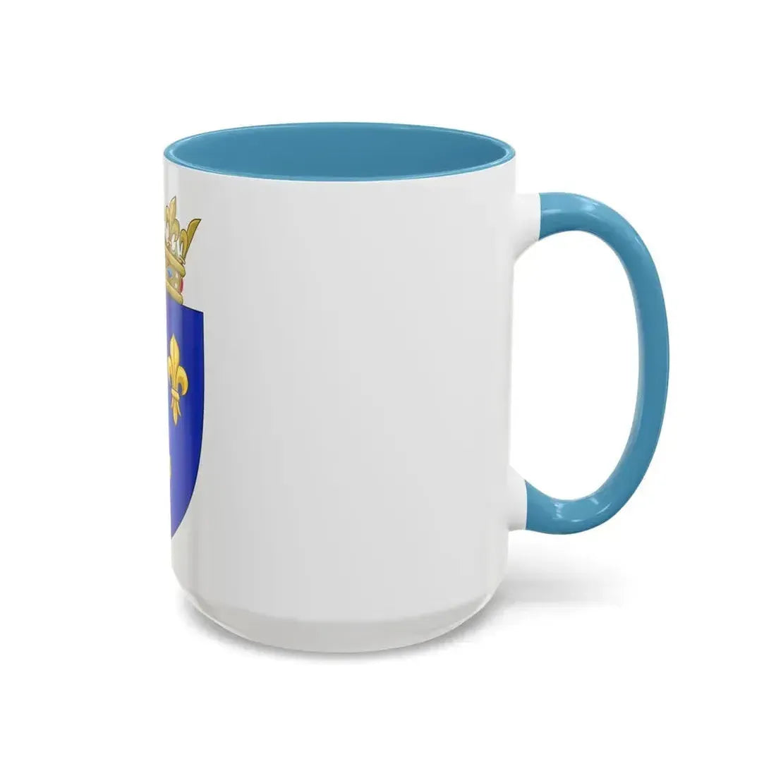 Arms of the Kingdom of France (Moderne) - Accent Coffee Mug - Go Mug Yourself