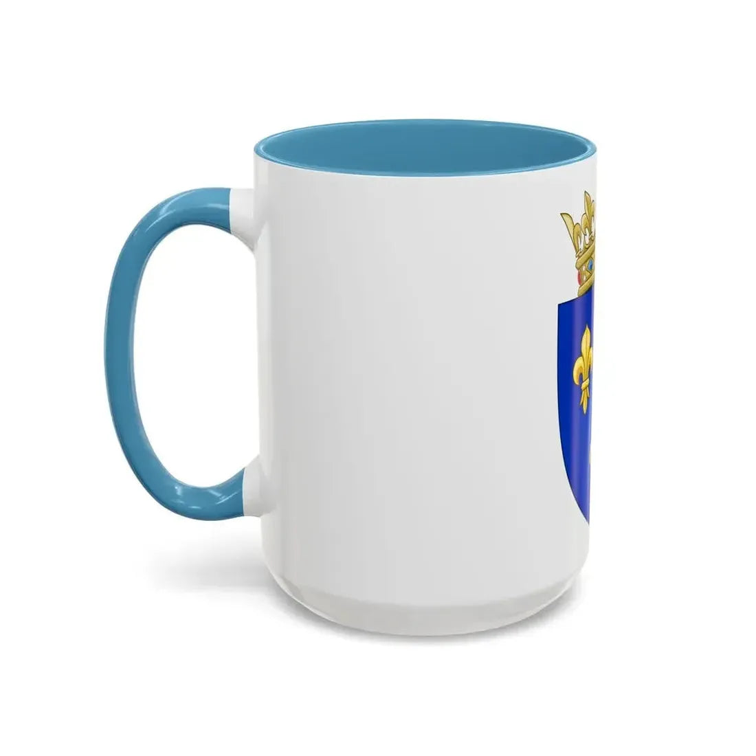 Arms of the Kingdom of France (Moderne) - Accent Coffee Mug - Go Mug Yourself