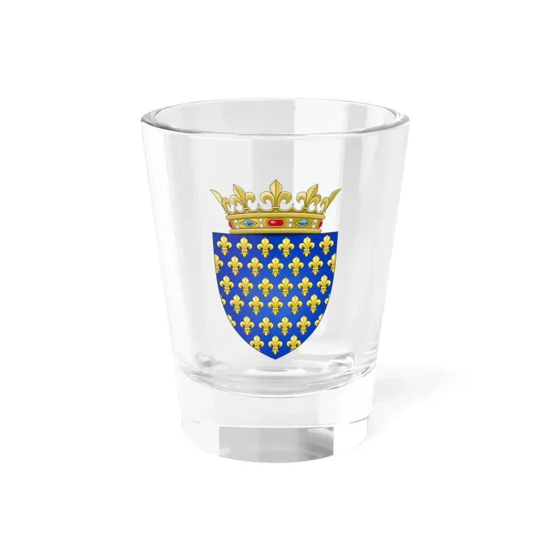 Arms of the Kingdom of France - Shot Glass 1.5oz 1.5oz - Go Mug Yourself