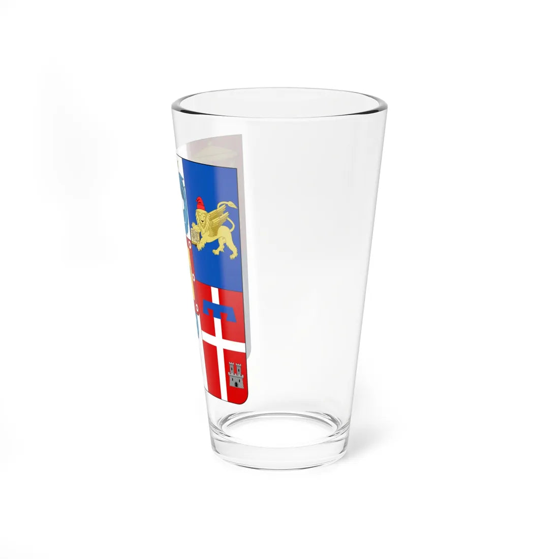 Arms of the Napoleonic Kingdom of Italy (Italy) (Coat of Arms) Pint Glass 16oz - Go Mug Yourself