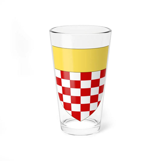 Arms of the Redivo family (Italy) (Coat of Arms) Pint Glass 16oz 16oz - Go Mug Yourself