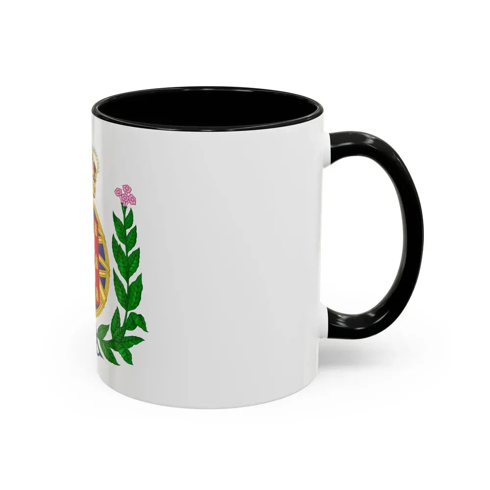 Arms of the United Kingdom of Portugal, Brazil and the Algarves (1815-1825) - Accent Coffee Mug - Go Mug Yourself