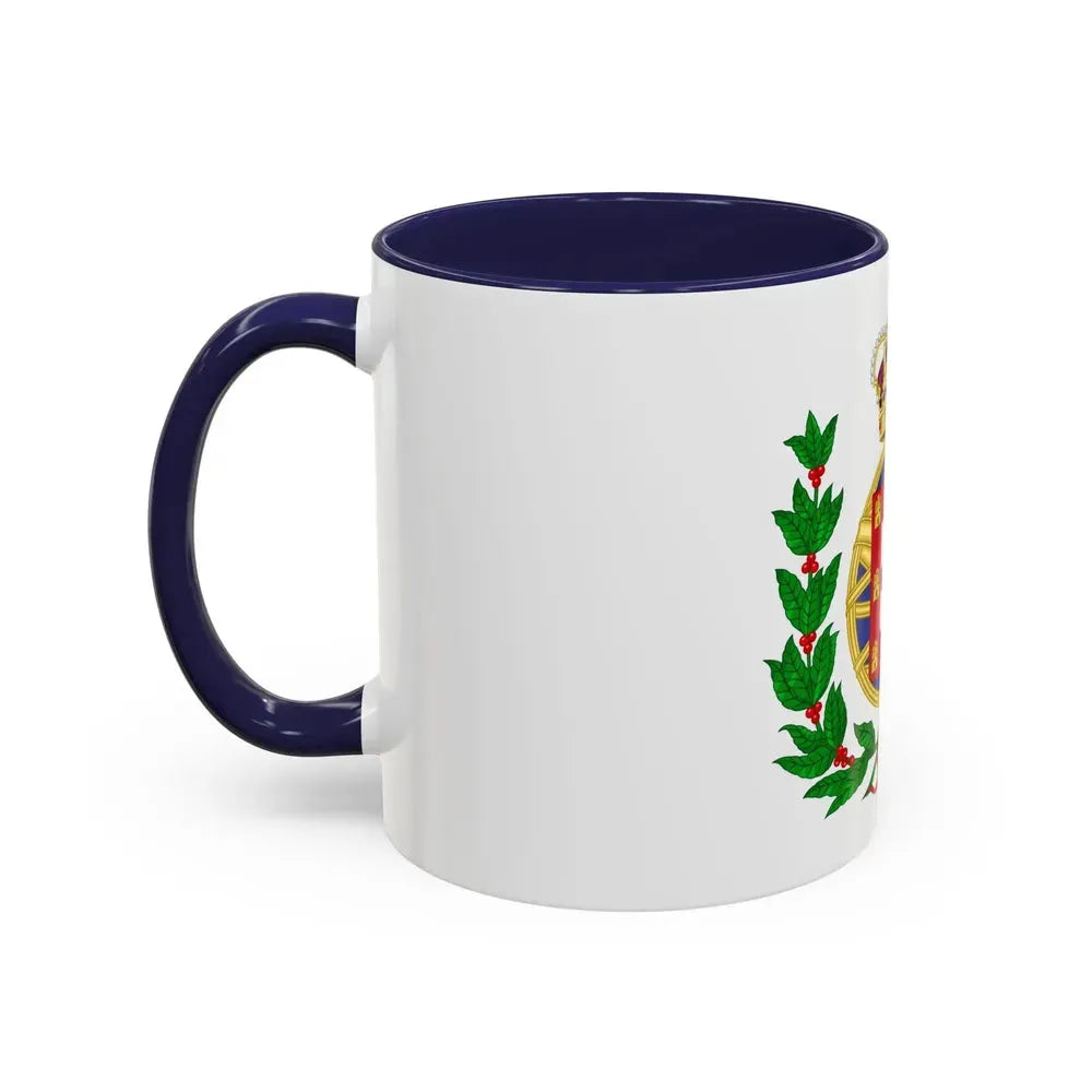 Arms of the United Kingdom of Portugal, Brazil and the Algarves (1815-1825) - Accent Coffee Mug - Go Mug Yourself