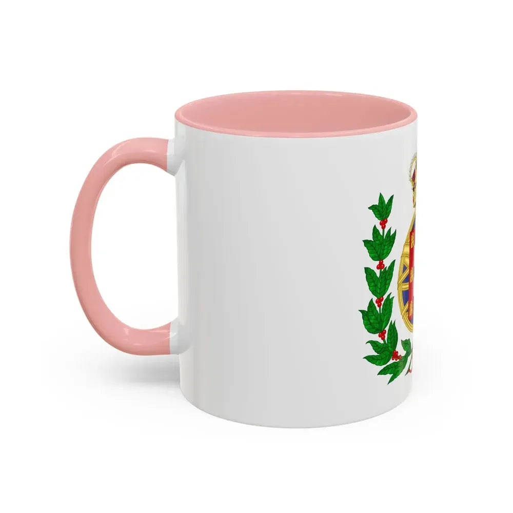 Arms of the United Kingdom of Portugal, Brazil and the Algarves (1815-1825) - Accent Coffee Mug - Go Mug Yourself