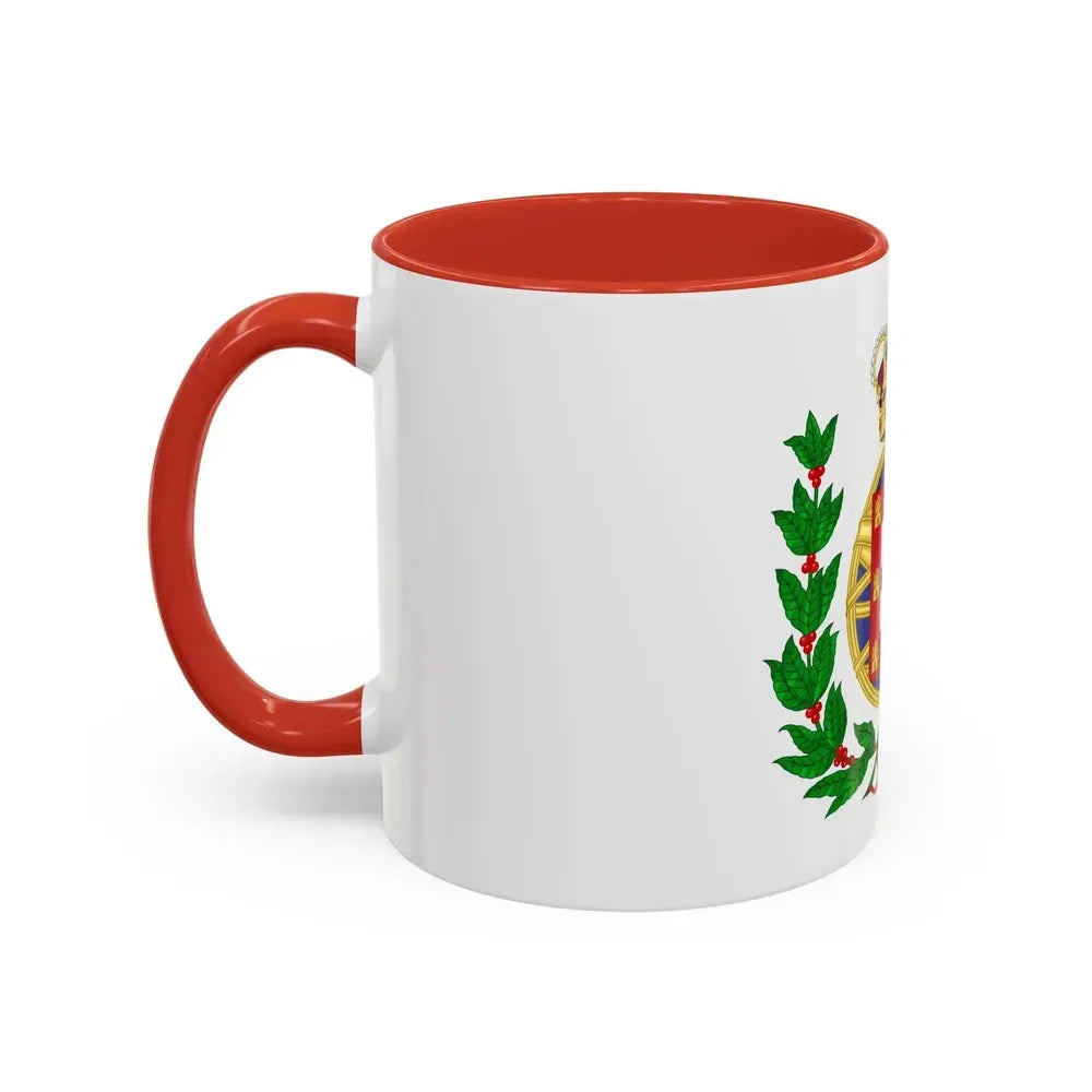 Arms of the United Kingdom of Portugal, Brazil and the Algarves (1815-1825) - Accent Coffee Mug - Go Mug Yourself
