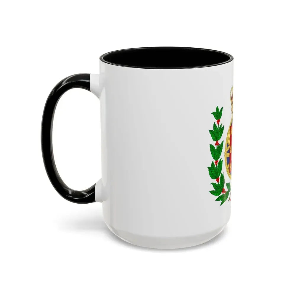 Arms of the United Kingdom of Portugal, Brazil and the Algarves (1815-1825) - Accent Coffee Mug - Go Mug Yourself