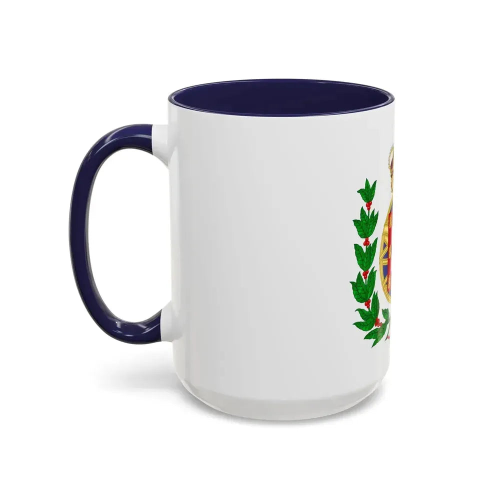 Arms of the United Kingdom of Portugal, Brazil and the Algarves (1815-1825) - Accent Coffee Mug - Go Mug Yourself