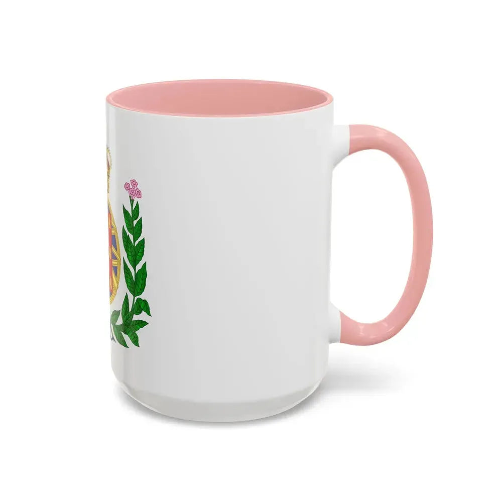 Arms of the United Kingdom of Portugal, Brazil and the Algarves (1815-1825) - Accent Coffee Mug - Go Mug Yourself