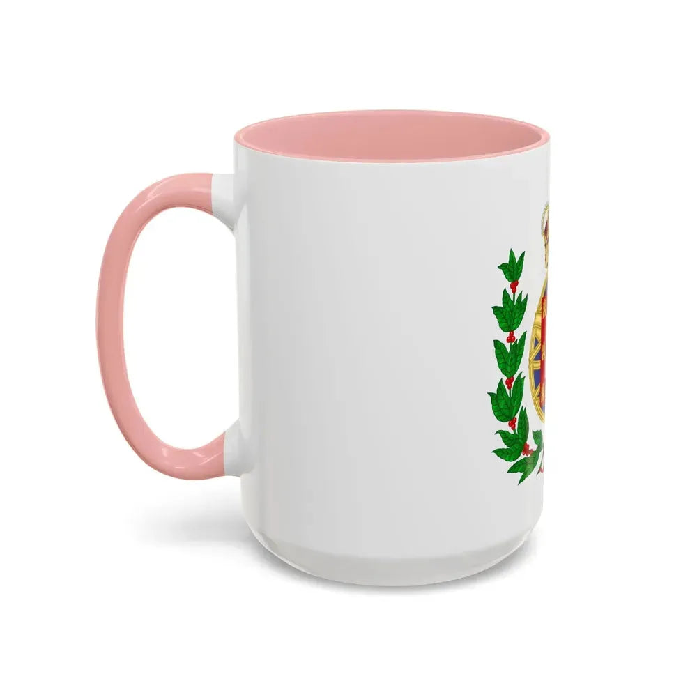 Arms of the United Kingdom of Portugal, Brazil and the Algarves (1815-1825) - Accent Coffee Mug - Go Mug Yourself