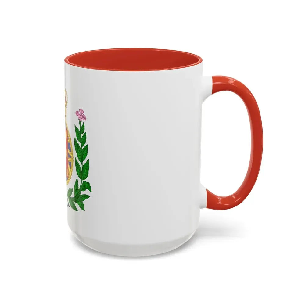 Arms of the United Kingdom of Portugal, Brazil and the Algarves (1815-1825) - Accent Coffee Mug - Go Mug Yourself