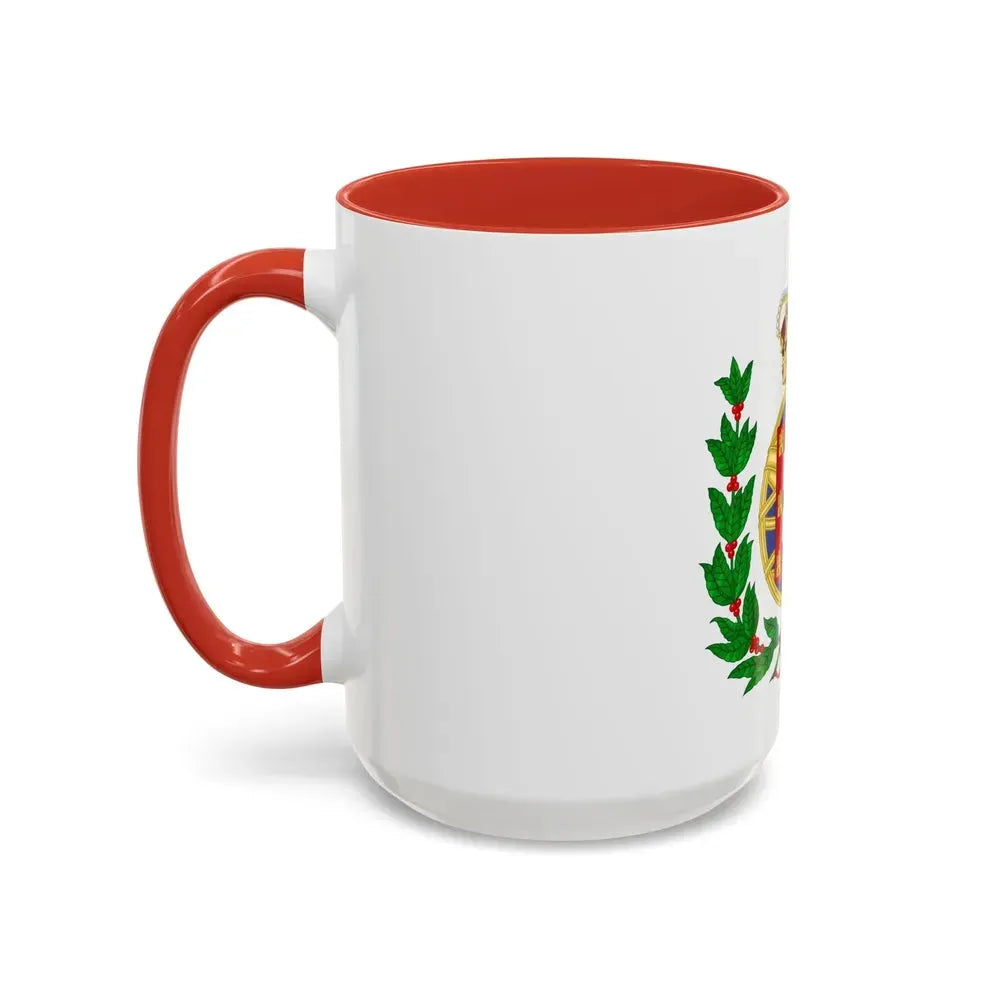 Arms of the United Kingdom of Portugal, Brazil and the Algarves (1815-1825) - Accent Coffee Mug - Go Mug Yourself