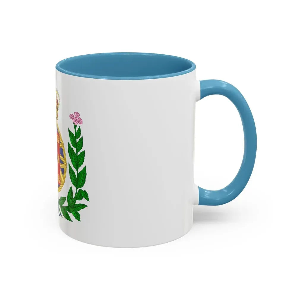 Arms of the United Kingdom of Portugal, Brazil and the Algarves (1815-1825) - Accent Coffee Mug - Go Mug Yourself