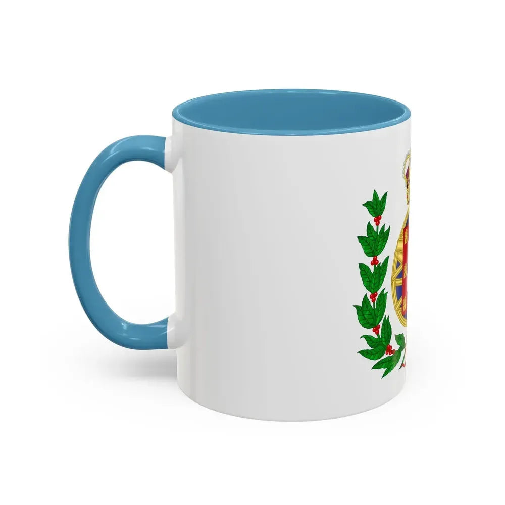 Arms of the United Kingdom of Portugal, Brazil and the Algarves (1815-1825) - Accent Coffee Mug - Go Mug Yourself