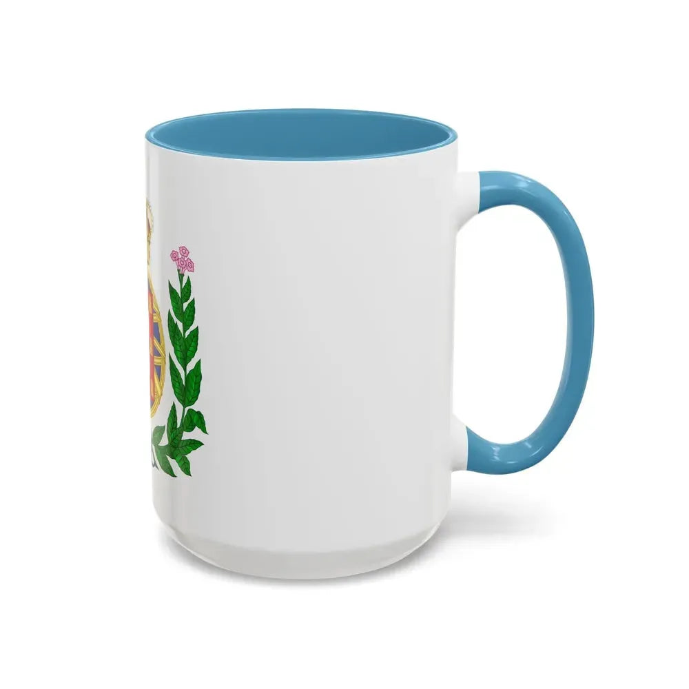Arms of the United Kingdom of Portugal, Brazil and the Algarves (1815-1825) - Accent Coffee Mug - Go Mug Yourself