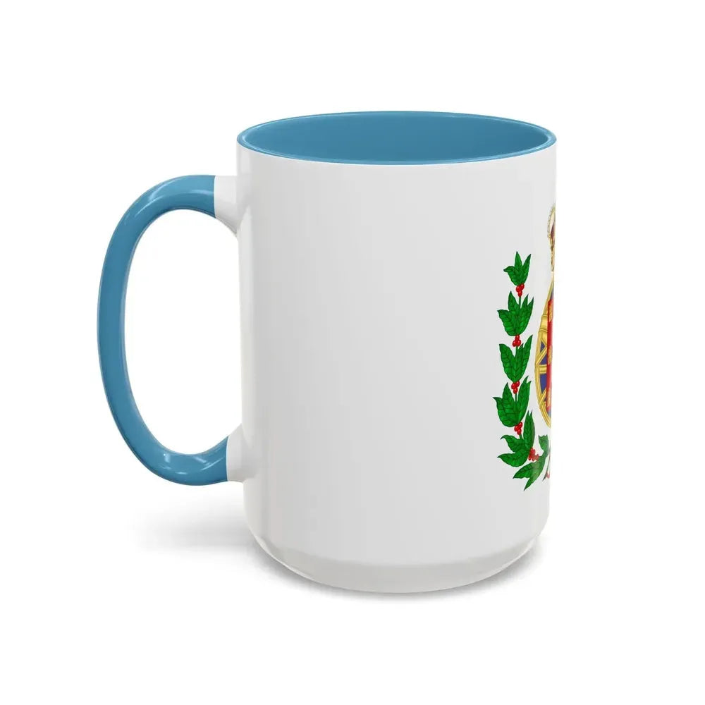 Arms of the United Kingdom of Portugal, Brazil and the Algarves (1815-1825) - Accent Coffee Mug - Go Mug Yourself