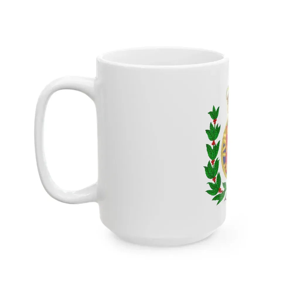 Arms of the United Kingdom of Portugal, Brazil and the Algarves (1815-1825) - White Coffee Mug - Go Mug Yourself