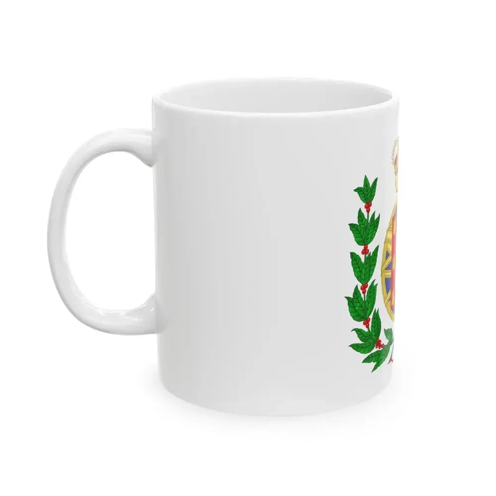 Arms of the United Kingdom of Portugal, Brazil and the Algarves (1815-1825) - White Coffee Mug - Go Mug Yourself