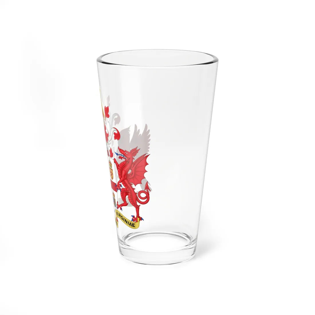 Arms of the Virginia Senate (United States) (Coat of Arms) Pint Glass 16oz - Go Mug Yourself