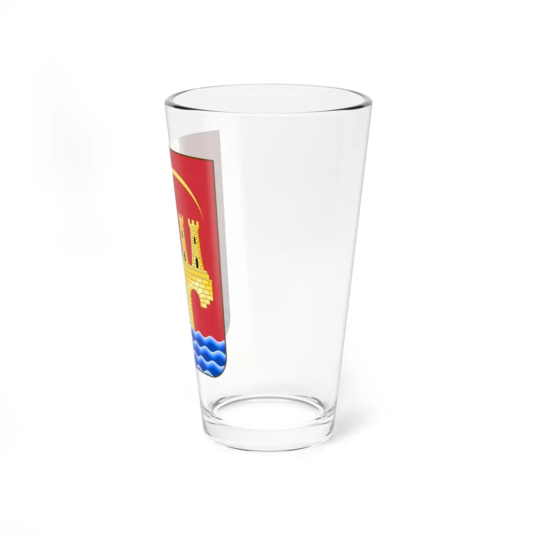 Arms of Trapani (Italy) (Coat of Arms) Pint Glass 16oz - Go Mug Yourself