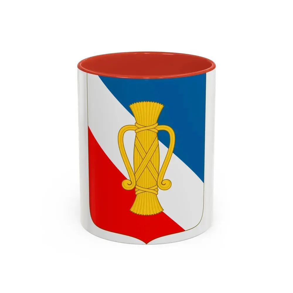 Arms of Vasa - Accent Coffee Mug 11oz Red - Go Mug Yourself