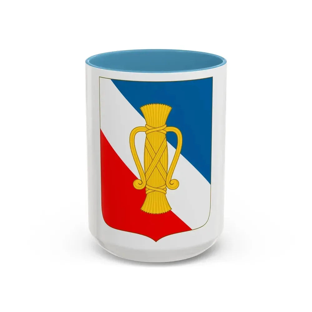 Arms of Vasa - Accent Coffee Mug 15oz Light Blue - Go Mug Yourself