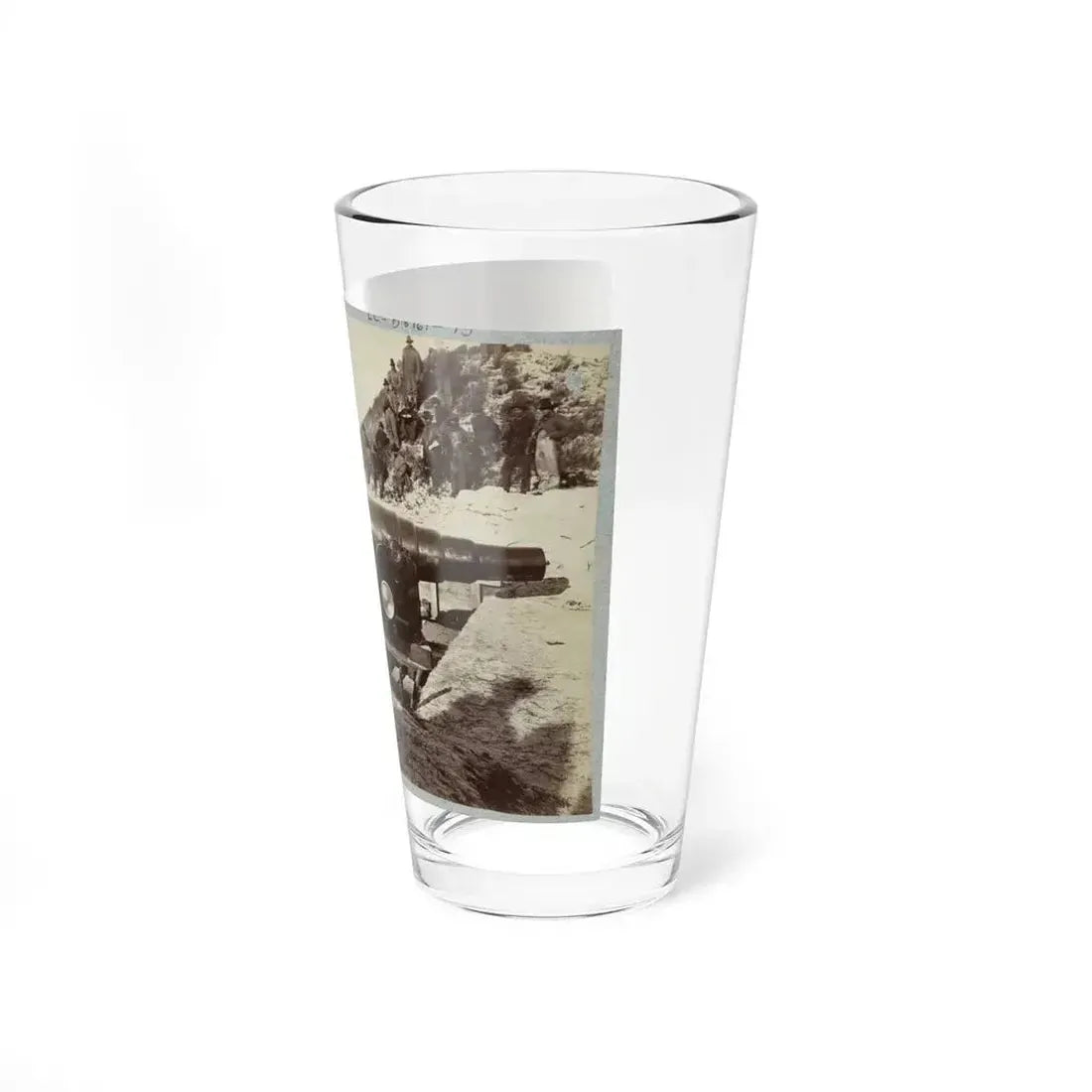 Armstrong Gun In Fort Fisher, N.C. (U.S. Civil War) Pint Glass 16oz - Go Mug Yourself