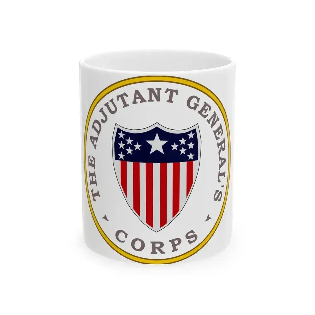Army Adjutant Generals Corps - White Coffee Mug 11oz - Go Mug Yourself