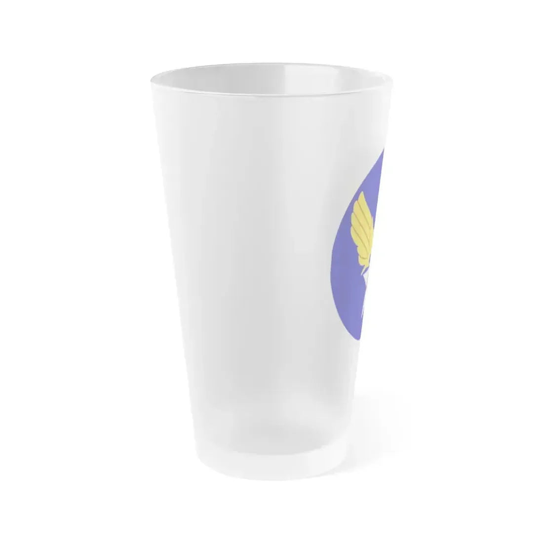 Army Air Forces Historical Insignia (U.S. Air Force) Frosted Pint Glass 16oz - Go Mug Yourself